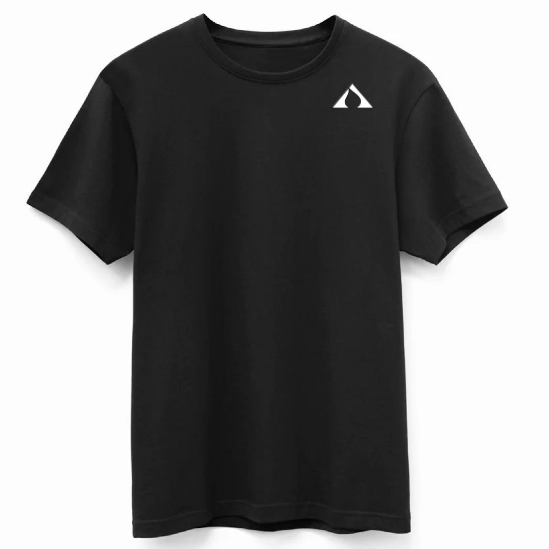 ★COOR★ Supima Cotton Semi-Overfit T-Shirt (Black) Premium SaltTactical SUPIMA Cotton Shirt Black with White